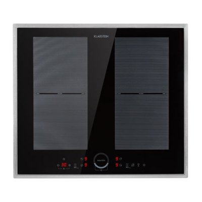KLARSTEIN Plaque induction encastrable 4 feux -  - 7000 W - vitroc&eacute;ramique - noir 