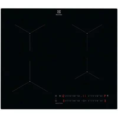 ELECTROLUX Plaque Induction LIL61443C 949599139 4600W 4 Foyers Verre C&eacute;ramique Noir