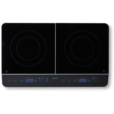 MEDION Plaque induction posable -  - MD 15324 - 2 Feux - L 60,3 x P 35,5 cm 