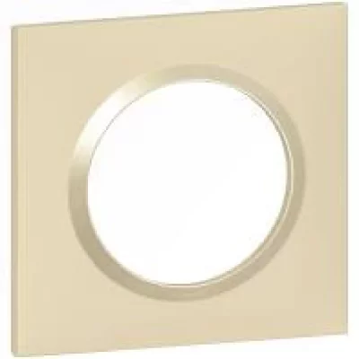 LEGRAND Plaque  dooxie carr&eacute;e 1 poste finition dune LEG600811