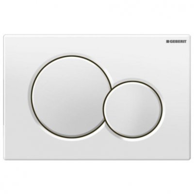 GEBERIT Plaque WC Sigma01 blanc - 