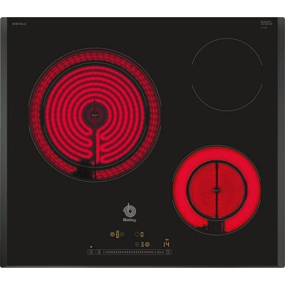 BALAY Plaques vitro-c&eacute;ramiques  219577 5750W 60 cm Noir