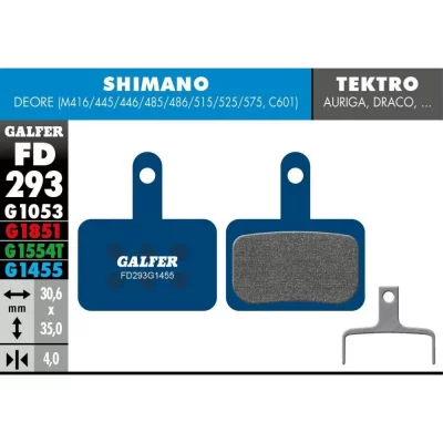 GALFER Plaquette de frein  FD293 Road Shimano, Tektro et TRP