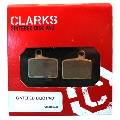 CLARKS Plaquettes de frein &agrave; disque  (m&eacute;tal fritt&eacute;, paire) - VRX843