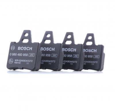 BOSCH Plaquettes de frein arriere  0 986 460 958 (Jeu de 4)