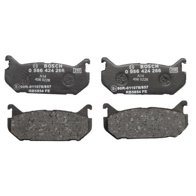 BOSCH Plaquettes de frein arriere  0 986 461 145 (Jeu de 4)