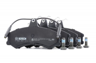 BOSCH Plaquettes de frein avant  0 986 467 411 (Jeu de 4)