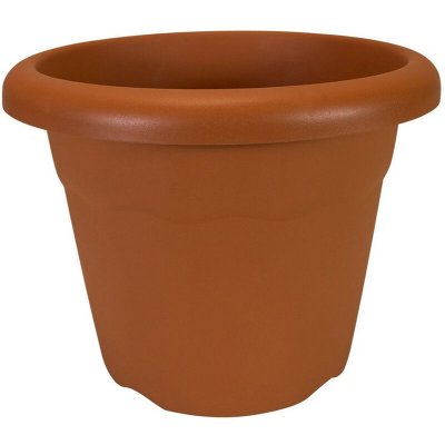 PLASTIKEN  Terra Pot de fleurs rond 40x40x29 cm marron
