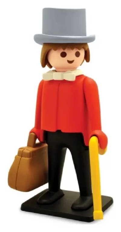 PLASTOY - Playmobil vintage de collection : le gentleman du Far West