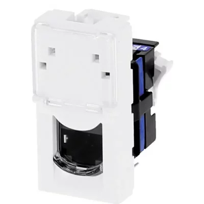 LEGRAND Plastron Mosaic 225x45 1 Port Rj45 Cat 5e Stp