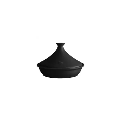 EMILE HENRY Plat &agrave; tajine 32 cm  noir