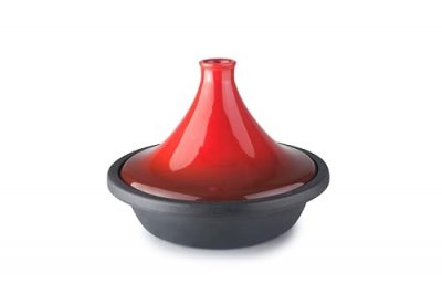 IBILI Plat &agrave; tajine H-class 32 cm - - Rouge - Fonte &eacute;maill&eacute;e