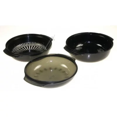 WHIRLPOOL Plat a vapeur rond easycook 1,5l pour micro ondes  - d400170
