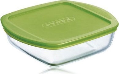 PYREX Plat carr&eacute; et couvercle  Cook & Store 25x22 cm