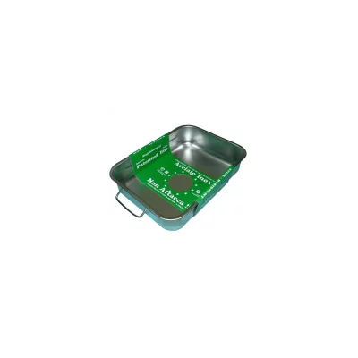 STECA Plat four haut 35x26 inox anti-adh steel pan 11162
