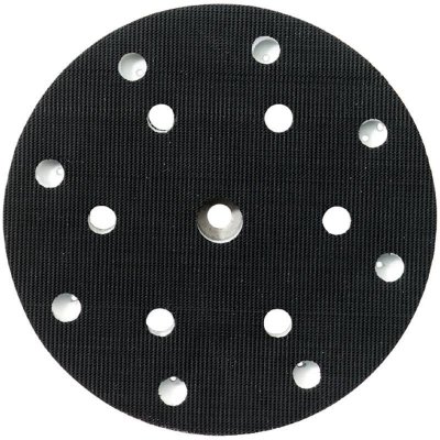 METABO Plateau 150 mm, moyen, perfor&eacute;, &agrave; 6/8 trous (631150000) - 