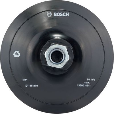 BOSCH Plateau De Pon&ccedil;age Auto-Agrippant &Oslash;115Mm  2608601076