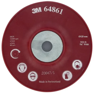 3M Plateau de poncage Cubitron 125mm/M14 plat 