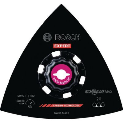 BOSCH Plateau De Pon&ccedil;age Expert Multimaterial 116mm Mavz116rt2