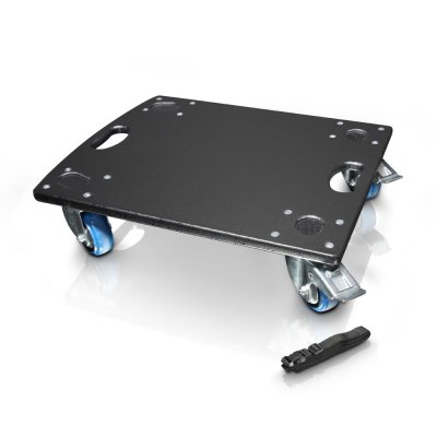LD SYSTEMS Plateau de Transport &agrave; Roulettes pour LDDAVE12G3 avec Sangle R&eacute;glable
