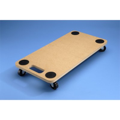 MOTTEZ Plateau rouleur rectangulaire 30 x 60 cm - charge 120 kg  B767Q