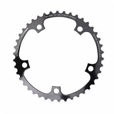 SPECIALITES TA Plateau Route Diam 130 Inter 42dts Noir Alize (Comp.Shimano) Ta