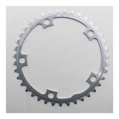 STRONGLIGHT Plateau v&eacute;lo de route  2x9-10v int&eacute;rieur (38 &agrave; 42 dents)