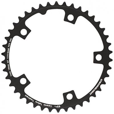 STRONGLIGHT Plateau v&eacute;lo de route  CT2 2x10-11v int&eacute;rieur (38 &agrave; 42 d