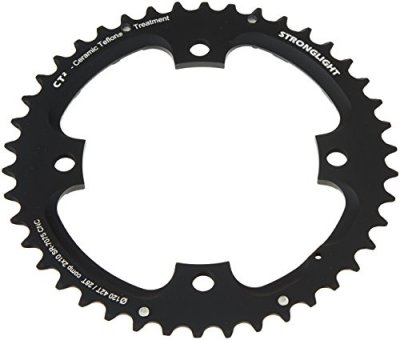 STRONGLIGHT Plateau VTT double ext&eacute;rieur pour 27dts int&eacute;rieur filet&eacute;  4BRA SRAM X0-XX CT2 10V