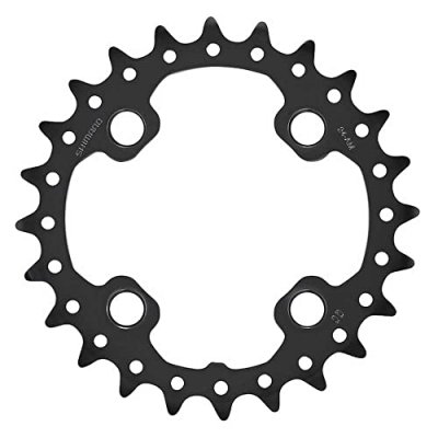 SHIMANO Plateau VTT  SLX 2x10v int&eacute;rieur (24 &agrave; 28 dents) noir- 28 den