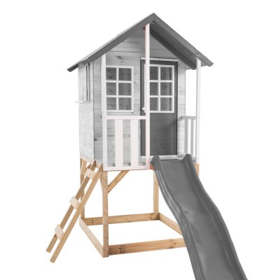 TP TOYS Plateforme pilotis pour maisonnette modulable en bois blanc fsc&reg;