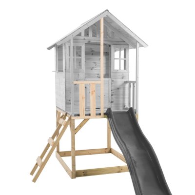 TP TOYS Plateforme pilotis pour maisonnette modulable en bois marron fsc&reg;