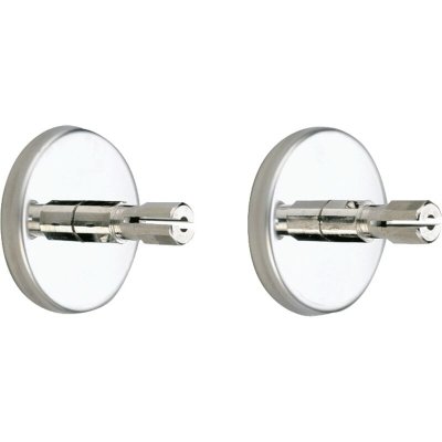 P PRO Platine de raccordement DELABIE pour barre de rideau de douche - 2392