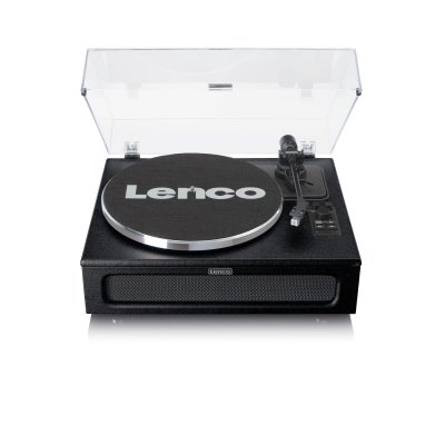 LENCO Platine vinyle avec 4 haut-parleurs incorpor&eacute;s  LS-430BK Noir 