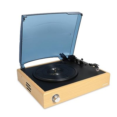 METRONIC Platine vinyle avec haut-parleurs int&eacute;gr&eacute;s
