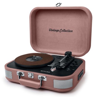 MUSE Platine vinyle Bluetooth  MT-201 BTP Collection Vintage Rose 