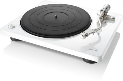 DENON Platine vinyle  DP-400 Blanc 