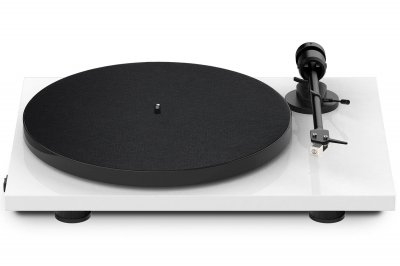 PRO-JECT Platine vinyle  E1 Phono Blanc mat