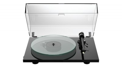 PRO JECT Platine vinyle Pro-Ject T2W Noir Laqu&eacute; Piano + Cellule Sumiko Rainier