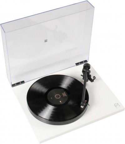 REGA Platine vinyle  Planar 1 Plus Blanc mat Carbon MM