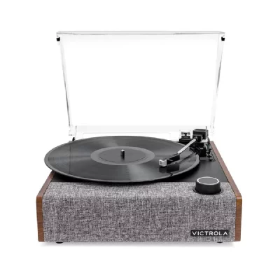 VICTROLA Platine vinyle  Eastwood II Noyer 