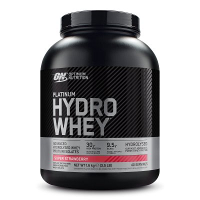 OPTIMUM NUTRITION Platinum Hydrowhey Supercharged Strawberry (1600 g) 
