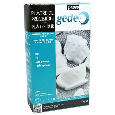 PEBEO Pl&acirc;tre dur pour coulage G&eacute;d&eacute;o 1 kg - P&eacute;b&eacute;o - couleur variant
