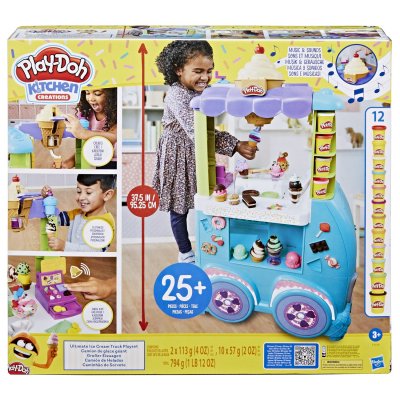 PLAD Play-Doh Kitchen Creations Camion de glace g&eacute;ant