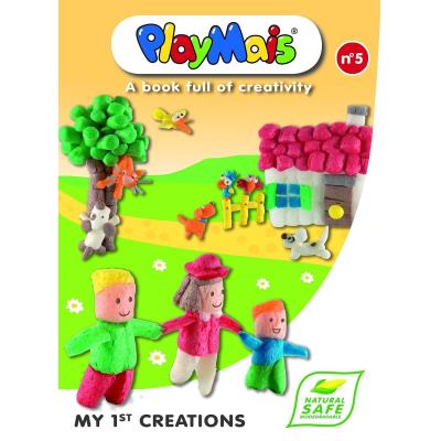 JBM PlayMais - Playmais - Livre : Mes 1&egrave;res cr&eacute;ations
