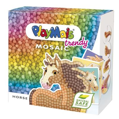 GENERIQUE Playmais trendy mosaic : cheval playmais