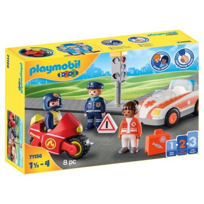 Playmobil 1.2.3 71156 H&eacute;ros du quotidien 
