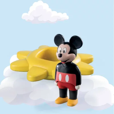Playmobil 1.2.3 71321 Mickey et Toupie soleil