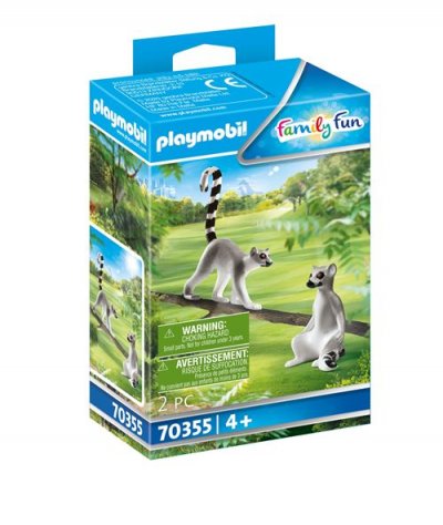 Playmobil 2 l&eacute;muriens Multicolor 70355