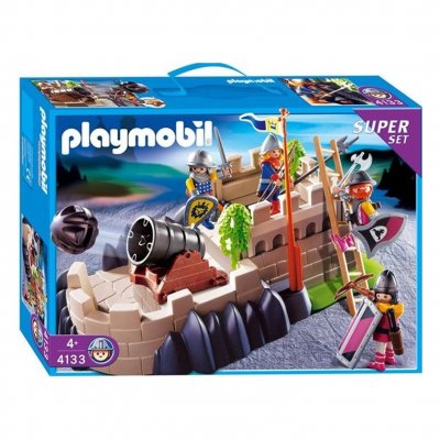 Playmobil - 4133 - Superset chevaliers / tour de d&eacute;fense